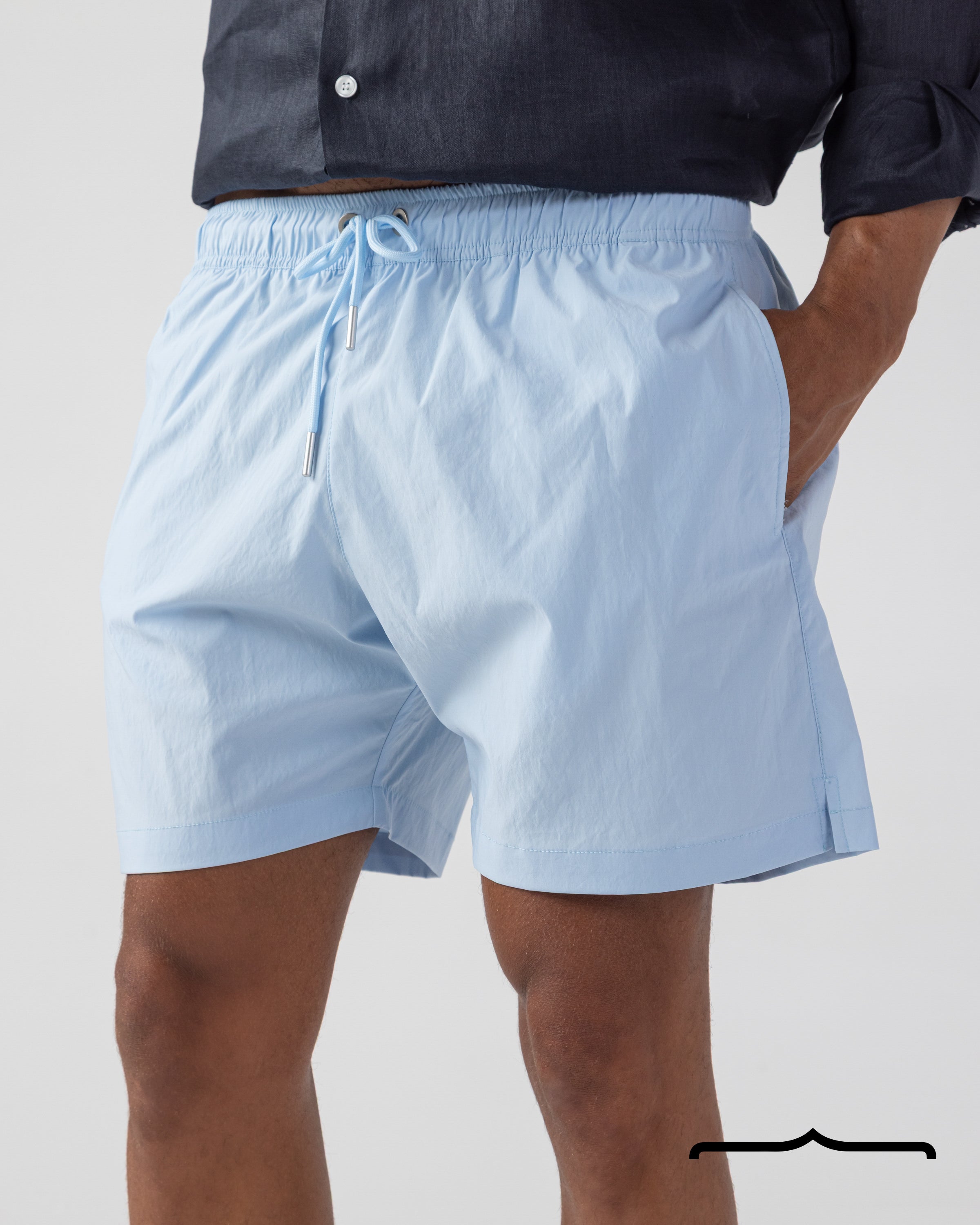 Swim Suit in Baby Blue