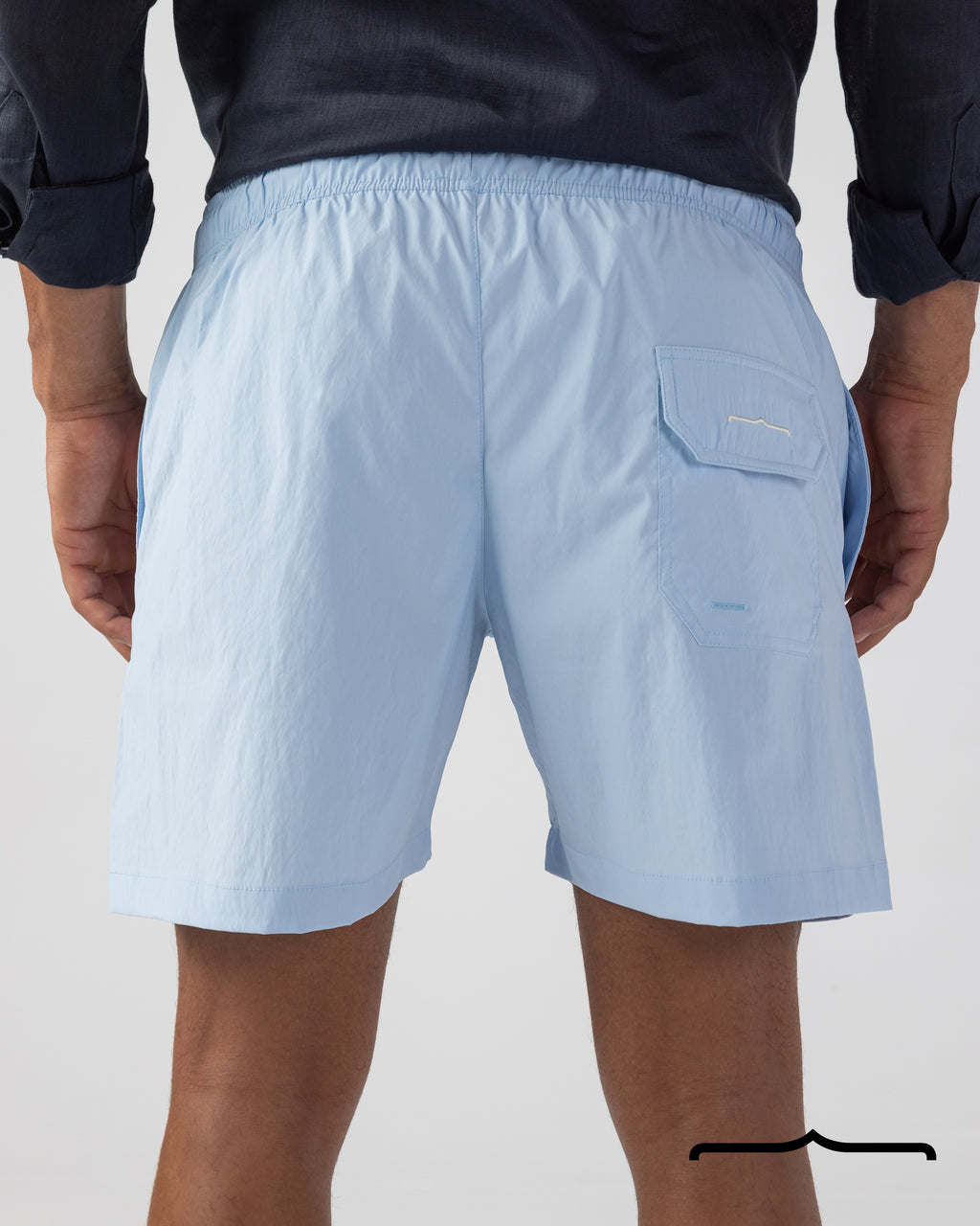 Swim Suit in Baby Blue