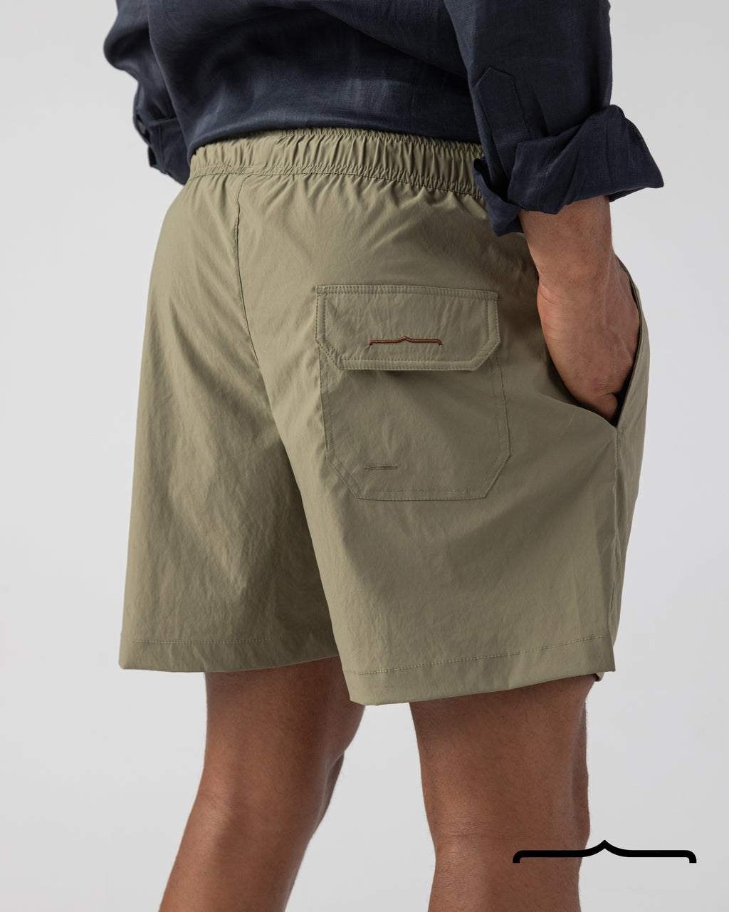 Swim Suit in Olive