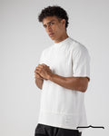 Side Zipper T- shirt Volume 3 in White