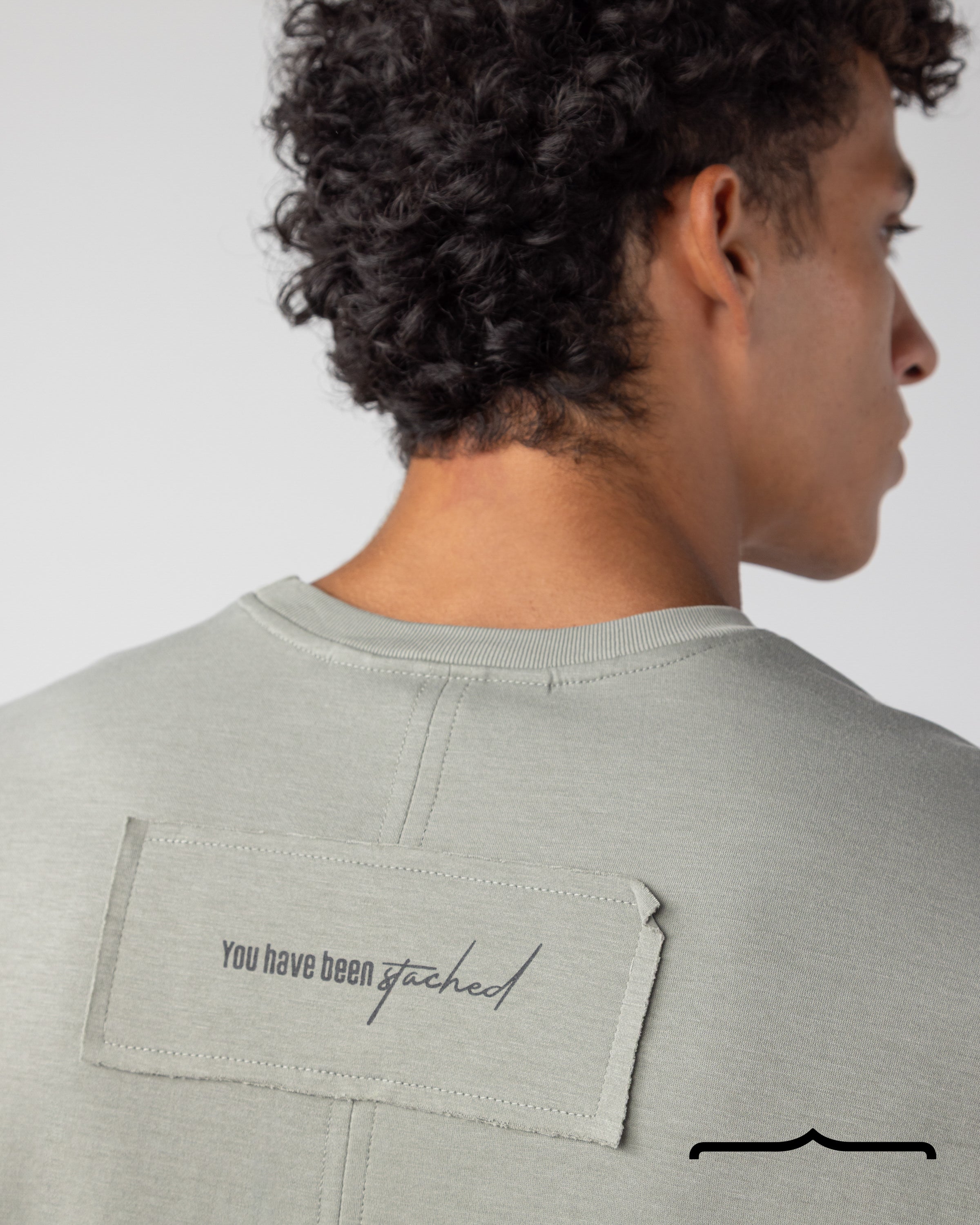 You have been stached t-shirt in Olive