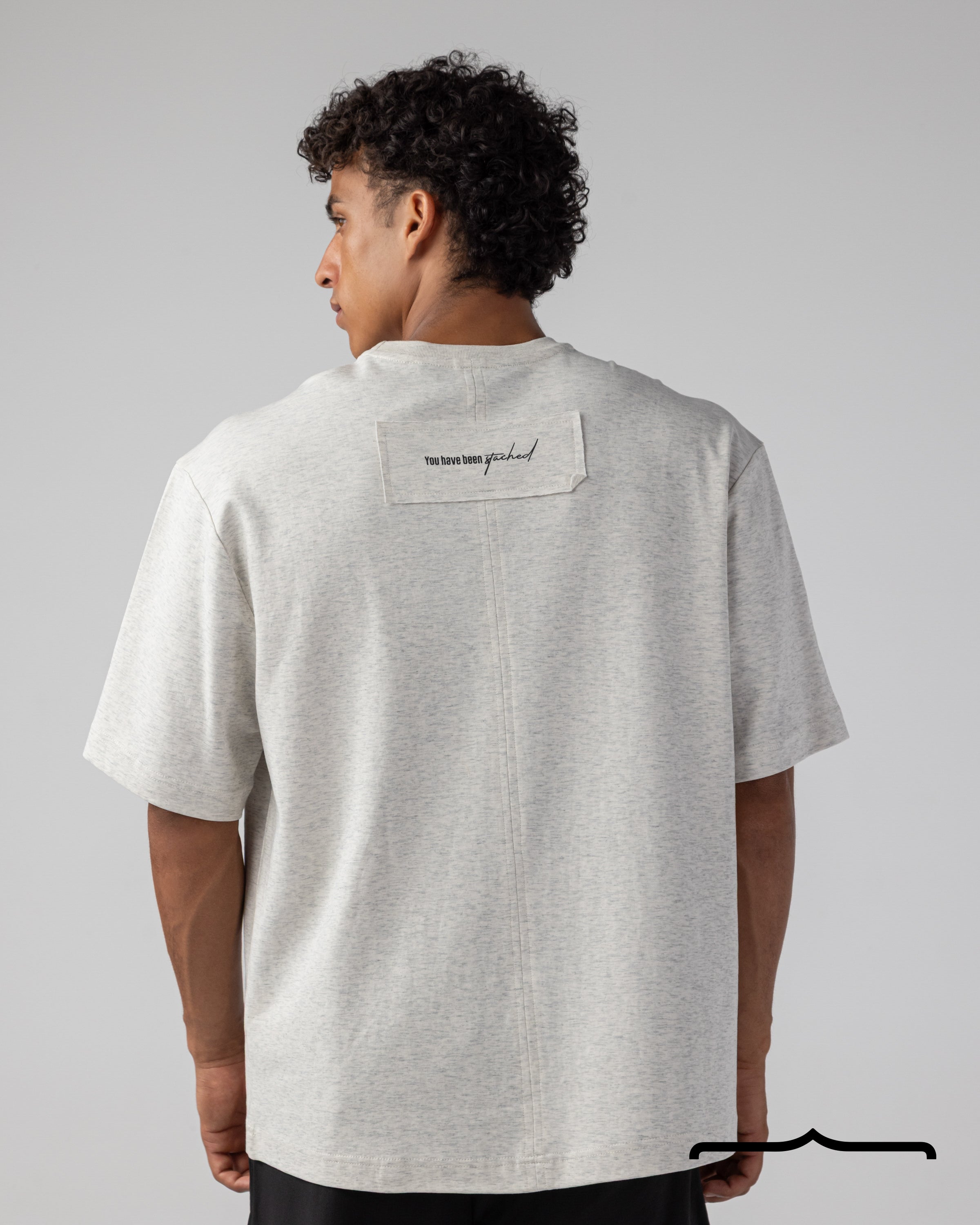 You have been stached t-shirt in Light Grey