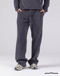 Textured Pants Set in Dark Grey