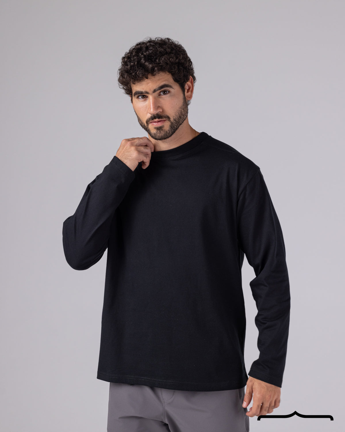 Long Sleeve Basic in Black