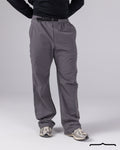 Belted Pants in Grey