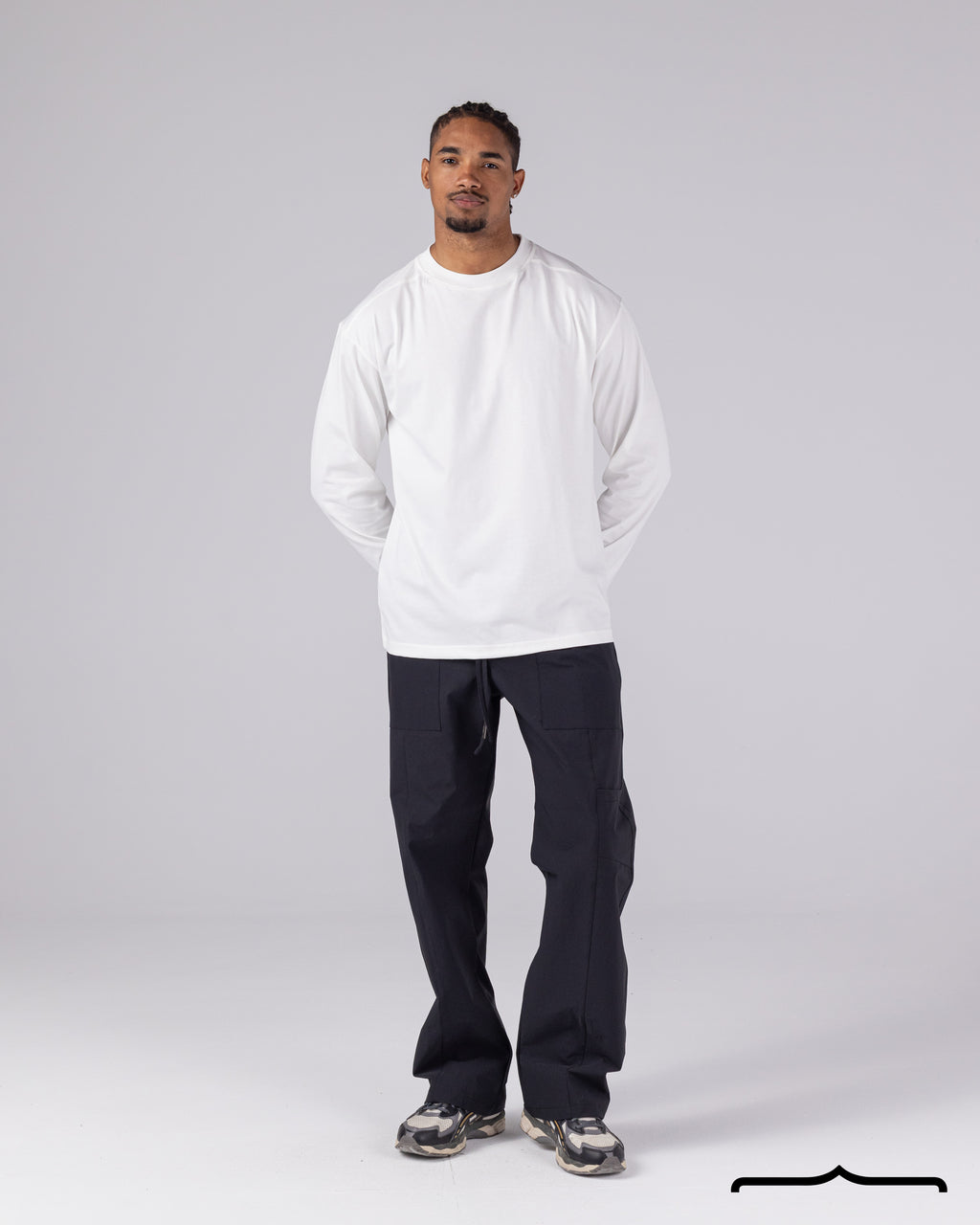 Long Sleeve Basic in White