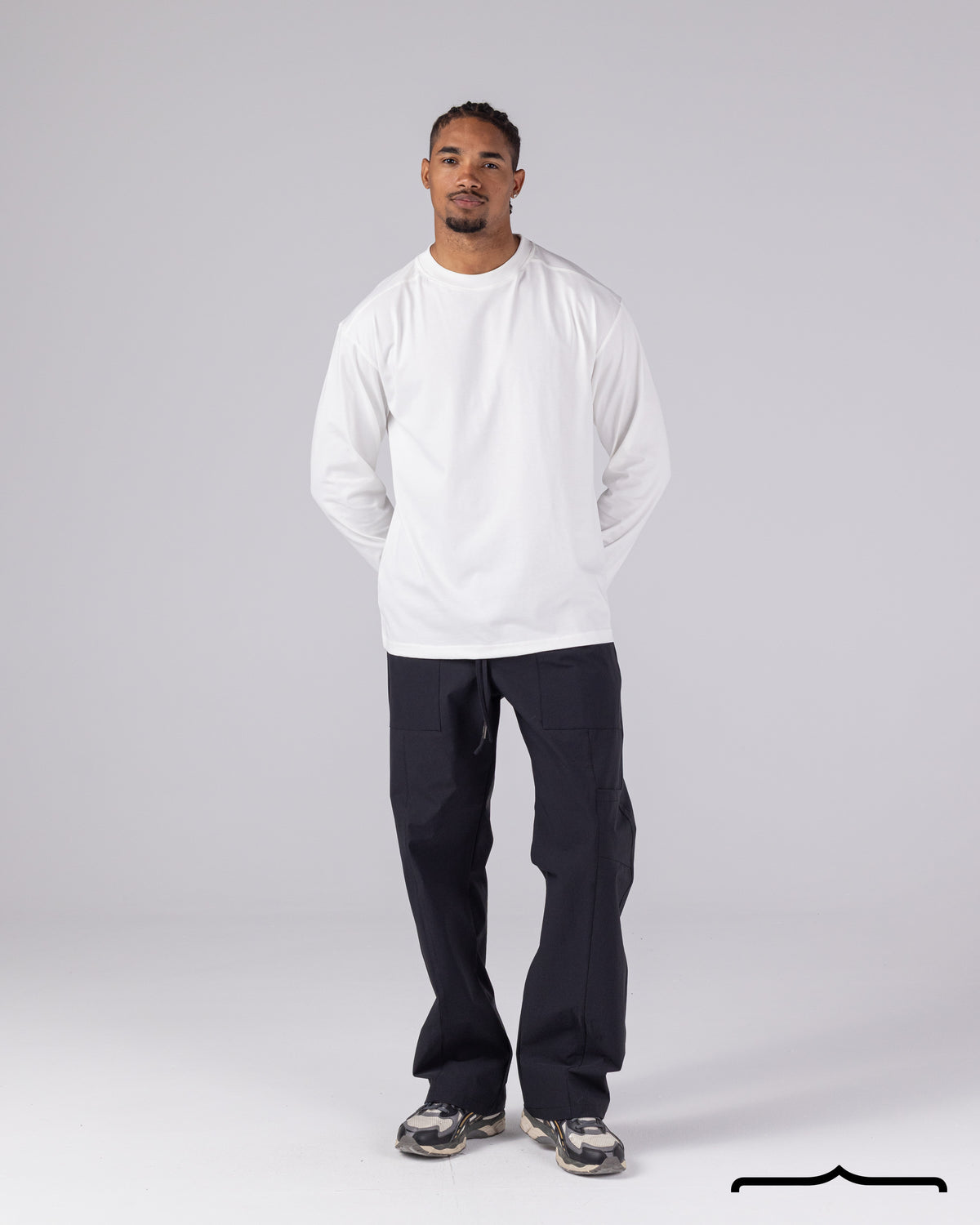 Long Sleeve Basic in White