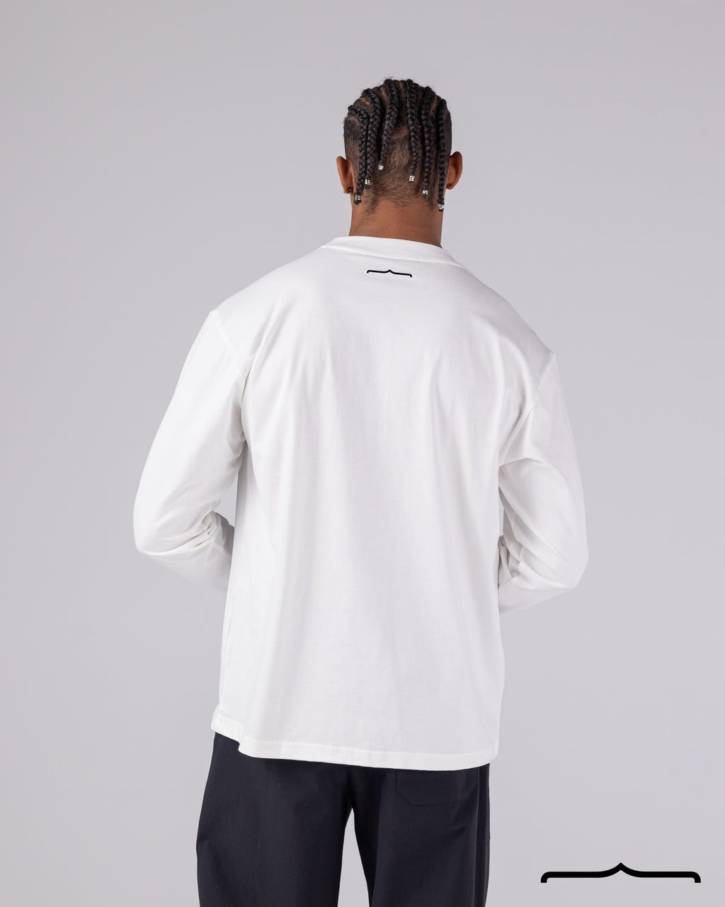 Long Sleeve Basic in White