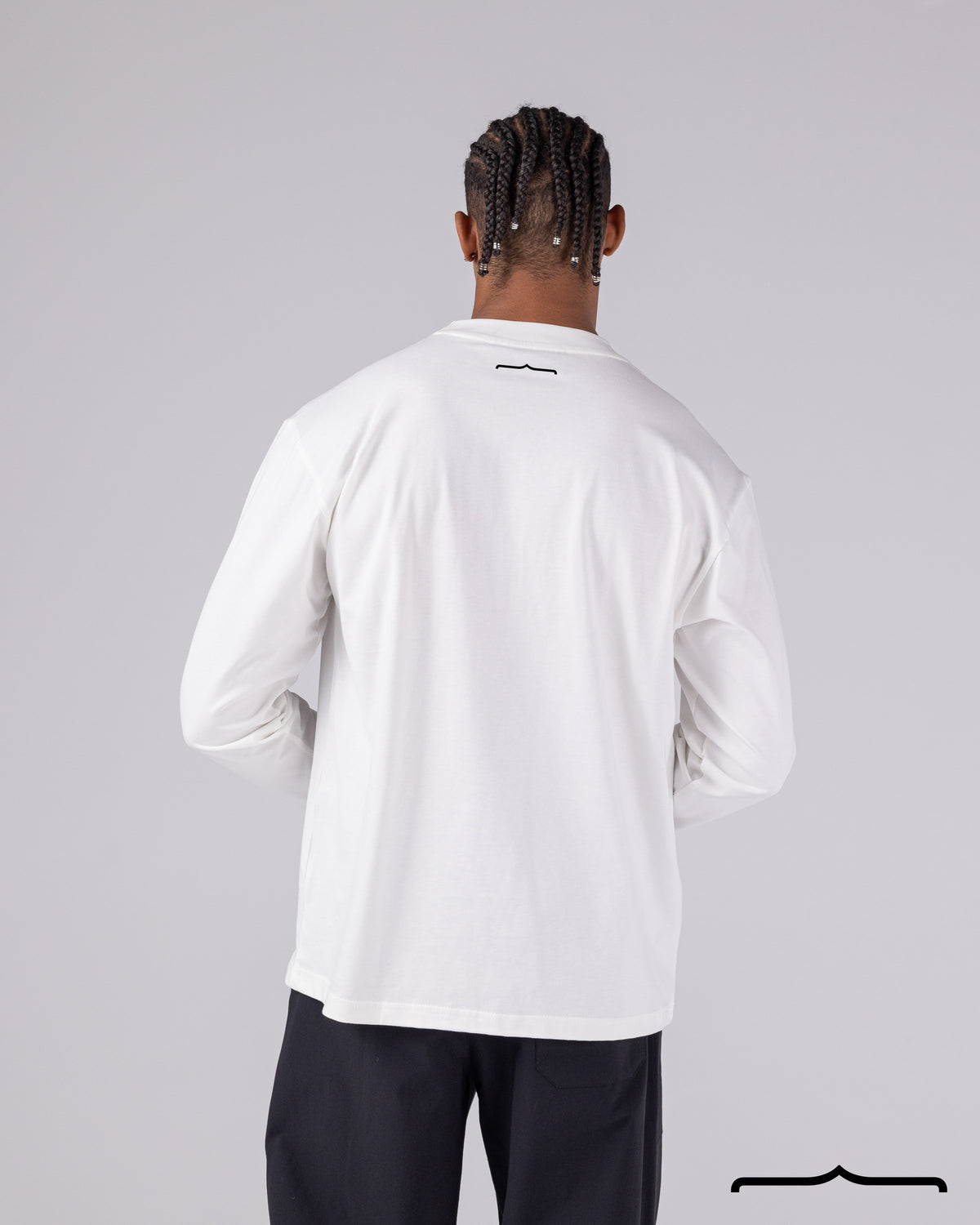 Long Sleeve Basic in White
