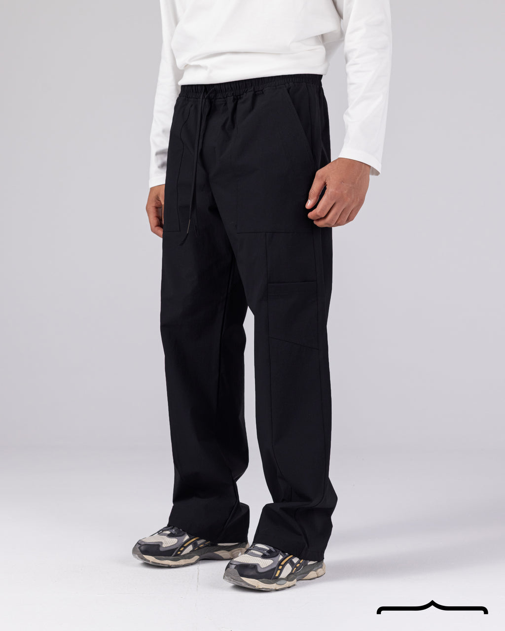 Drawstring Pants Volume 4 in Black