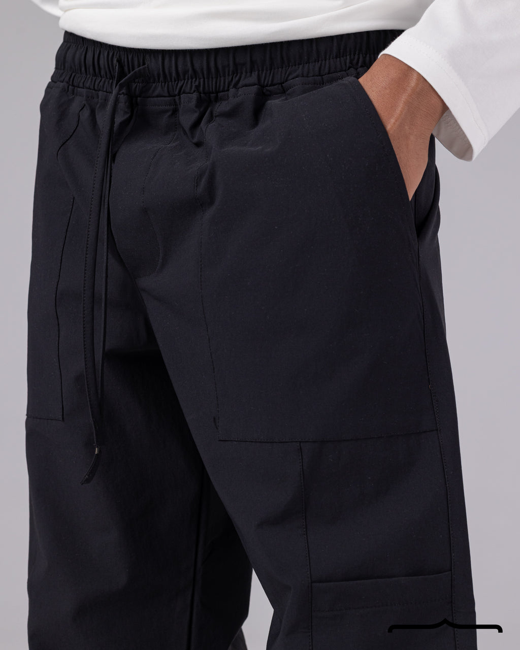 Drawstring Pants Volume 4 in Black