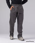 Side Zipper Pants in Grey