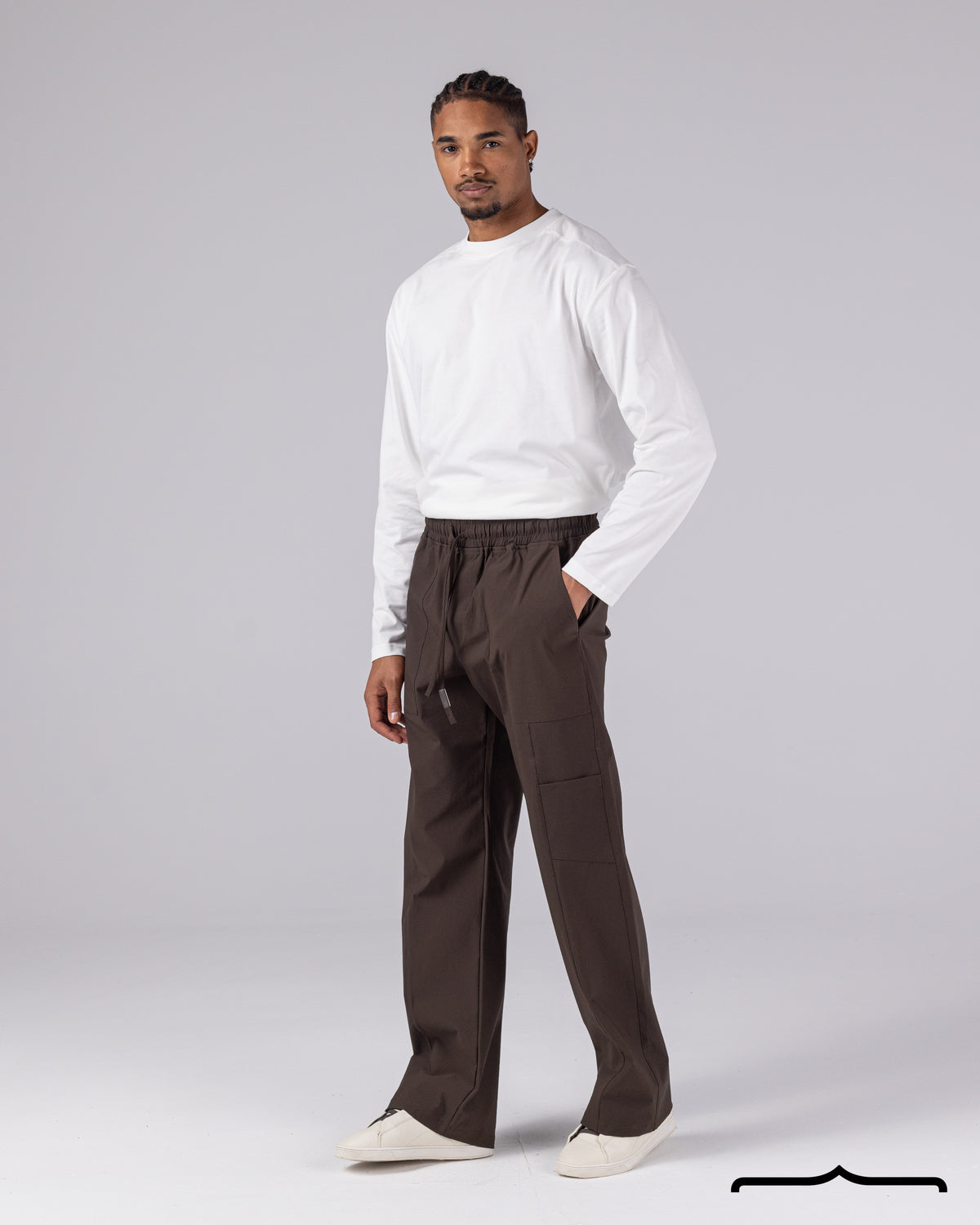 Drawstring Pants Volume 4 in Brown