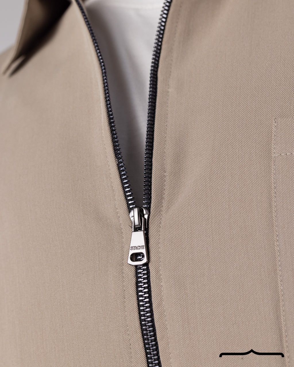 Signature Shacket in Beige