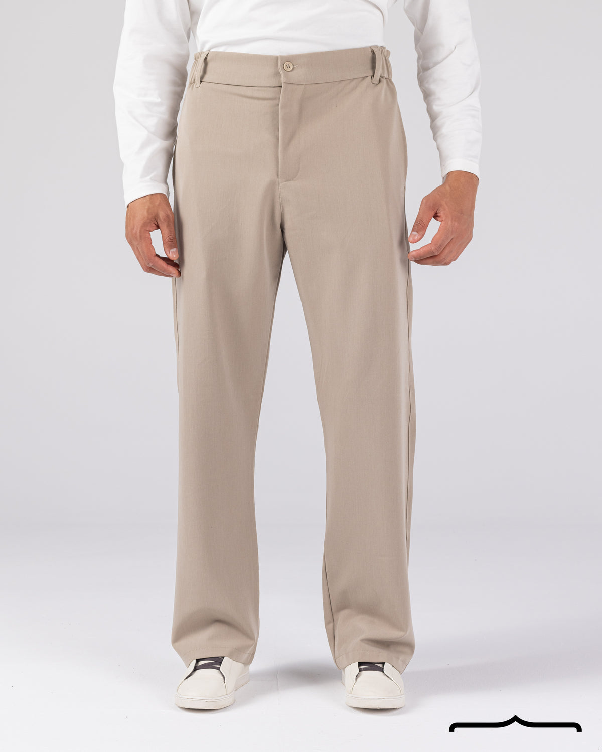 Signature Pants in Beige