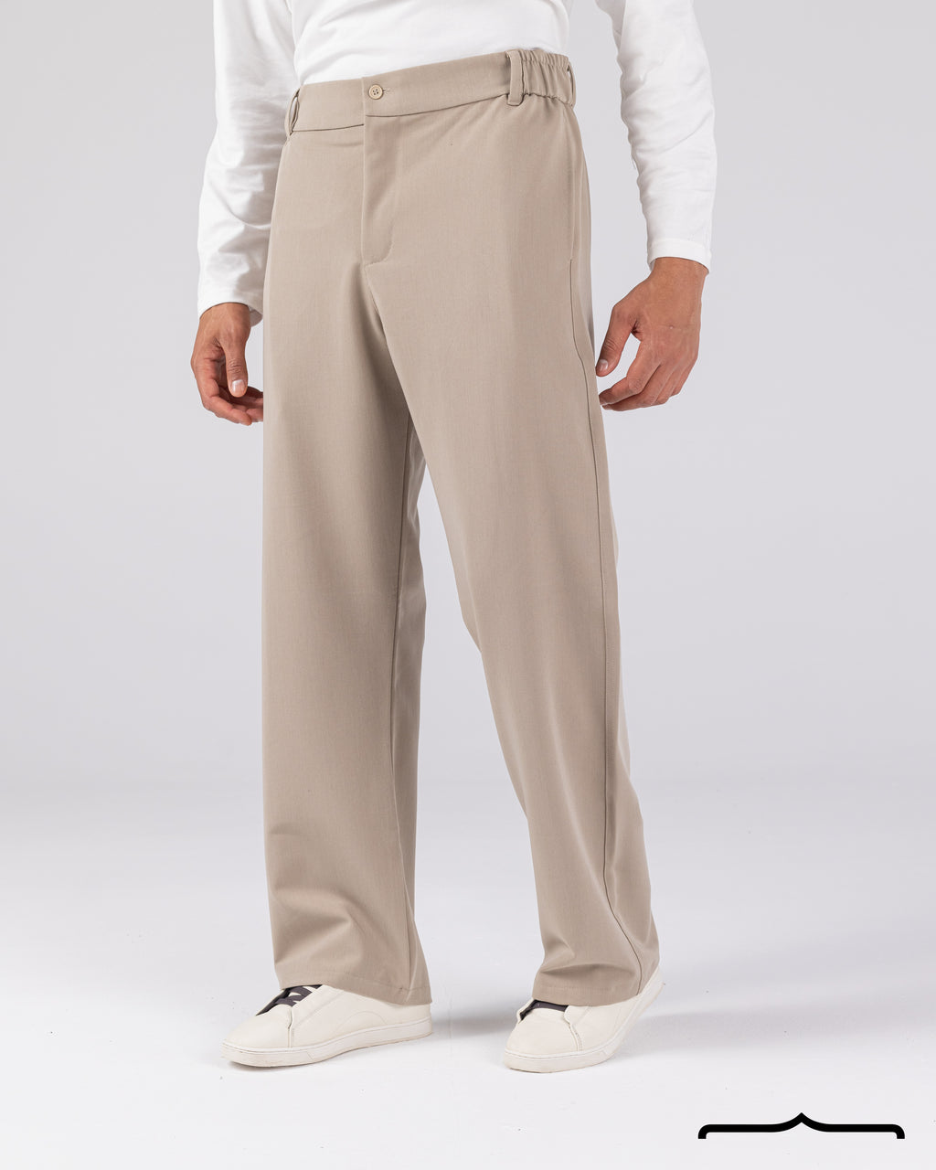 Signature Pants in Beige