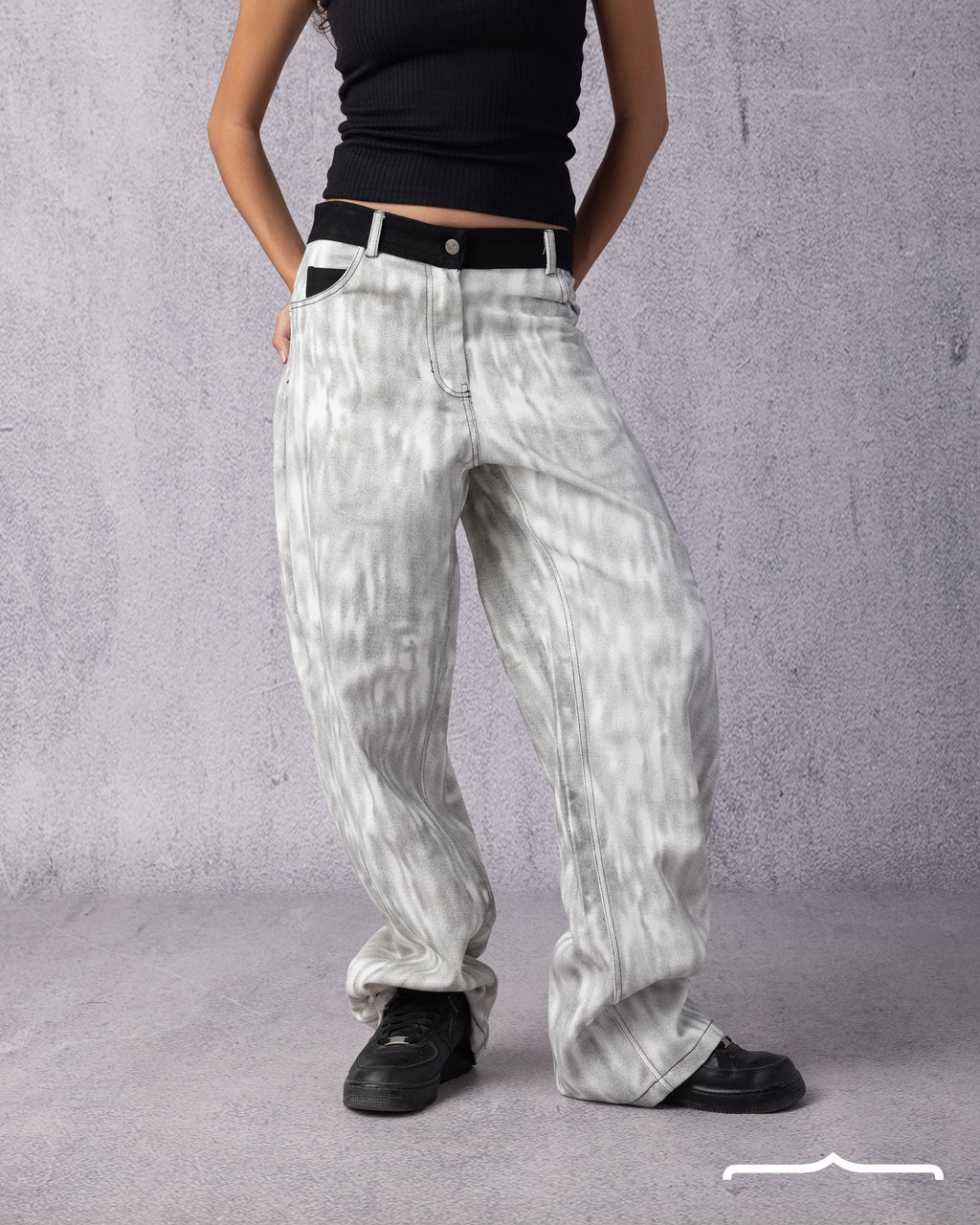 Washed Grey Denim
