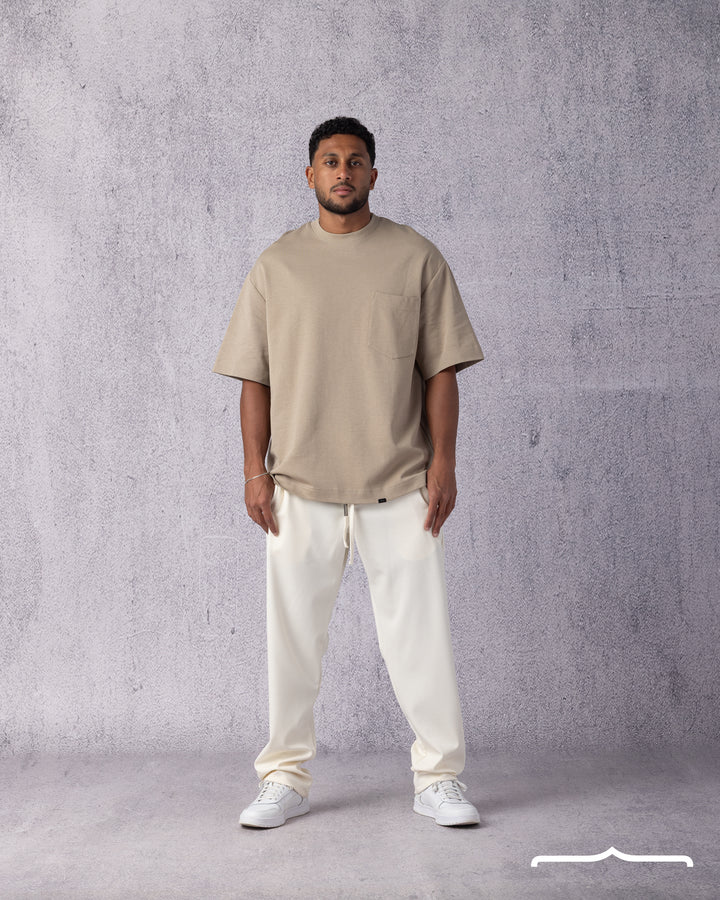 Urban Oversize T-shirt in Beige