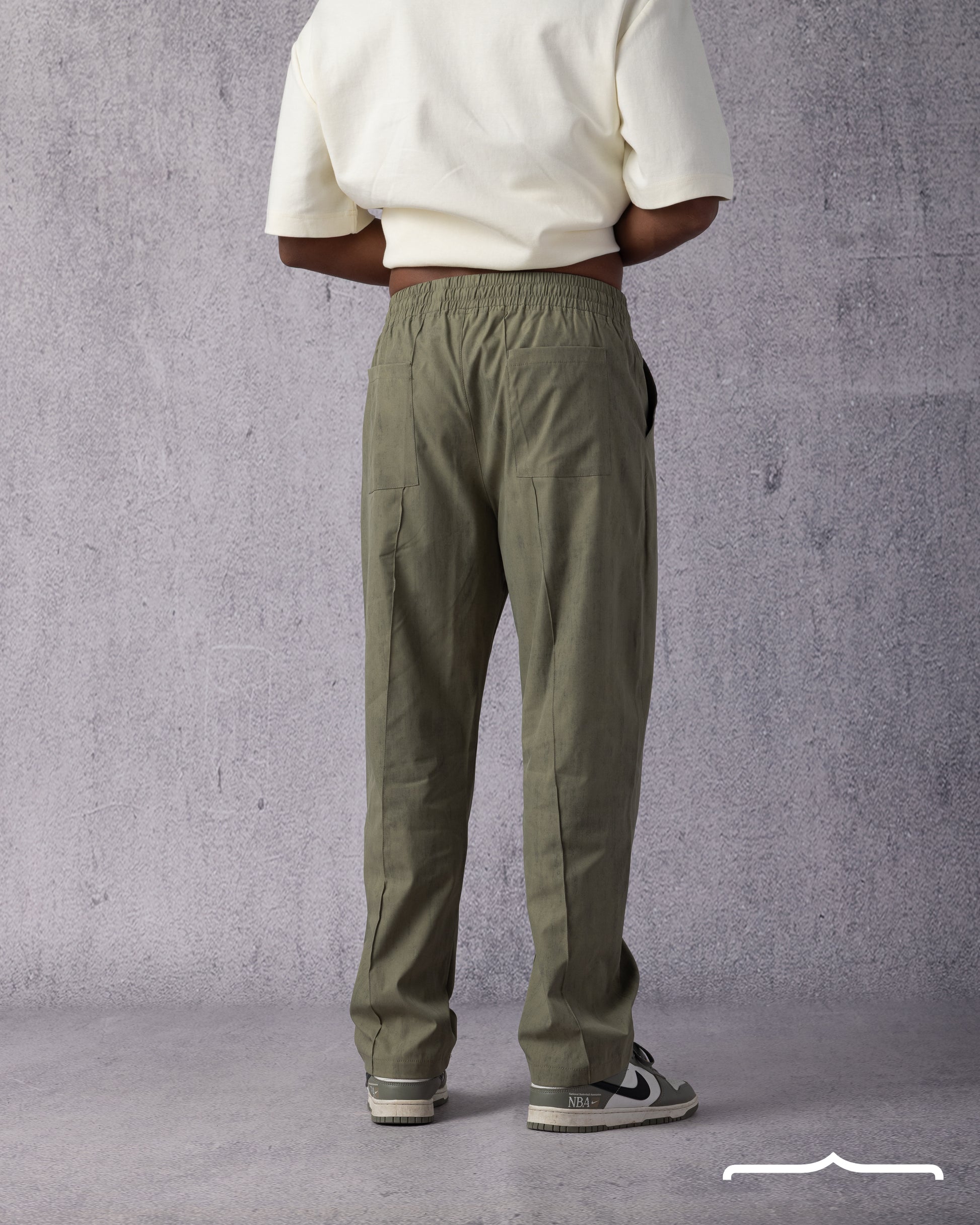 Drawstring Pants Volume 2 in Washed Olive