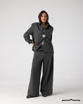 Grey Tailored Two Piece Set