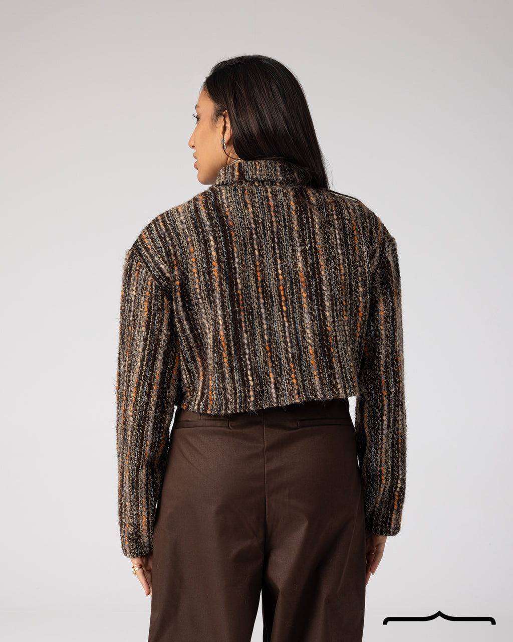 Cropped Tweed Jacket