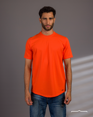 Curved Hem Volume 2 in Orange