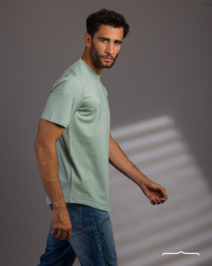 Curved Hem Volume 2 in Pistachio