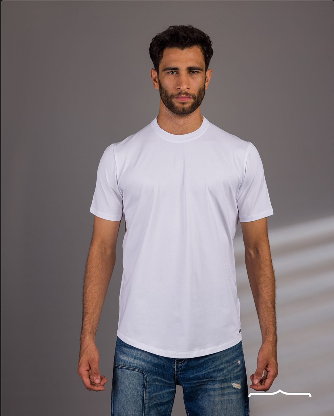 Curved Hem Volume 2 in White