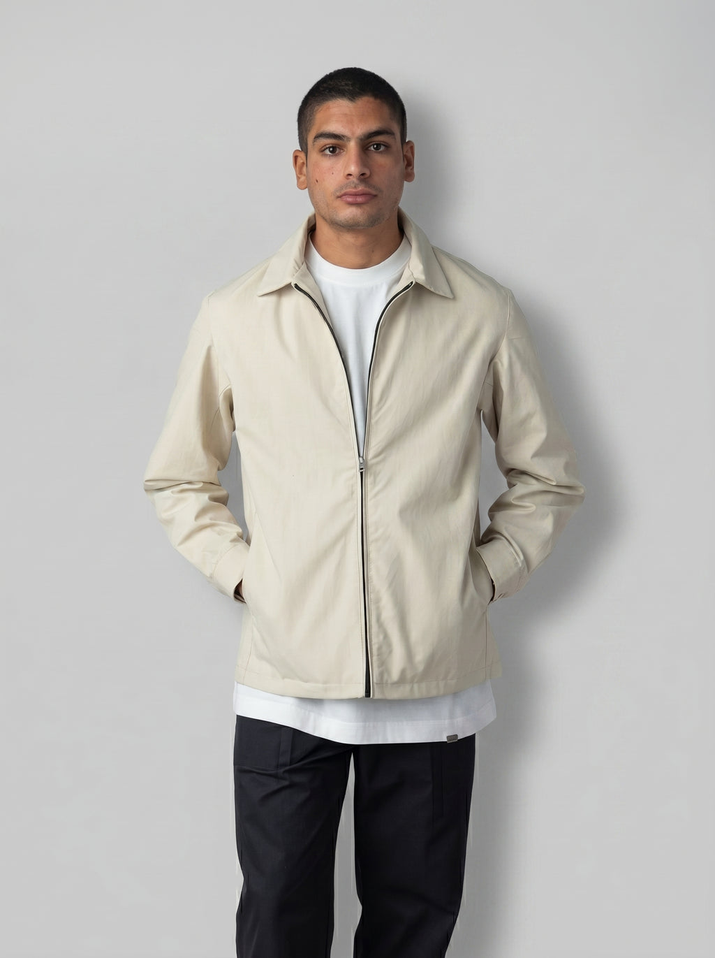 Signature Jacket in Beige