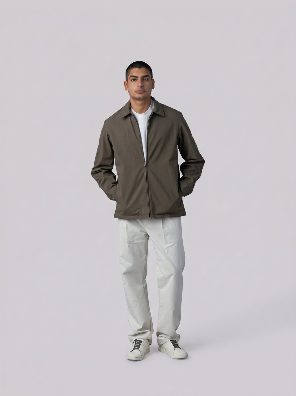 Signature Jacket in Brown