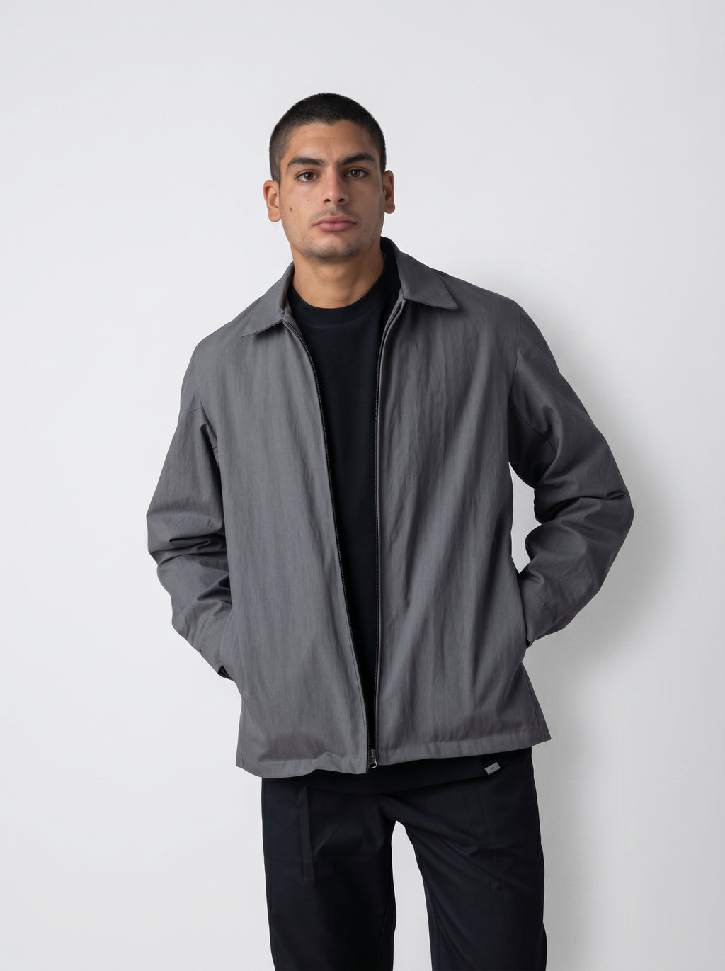 Signature Jacket in Grey