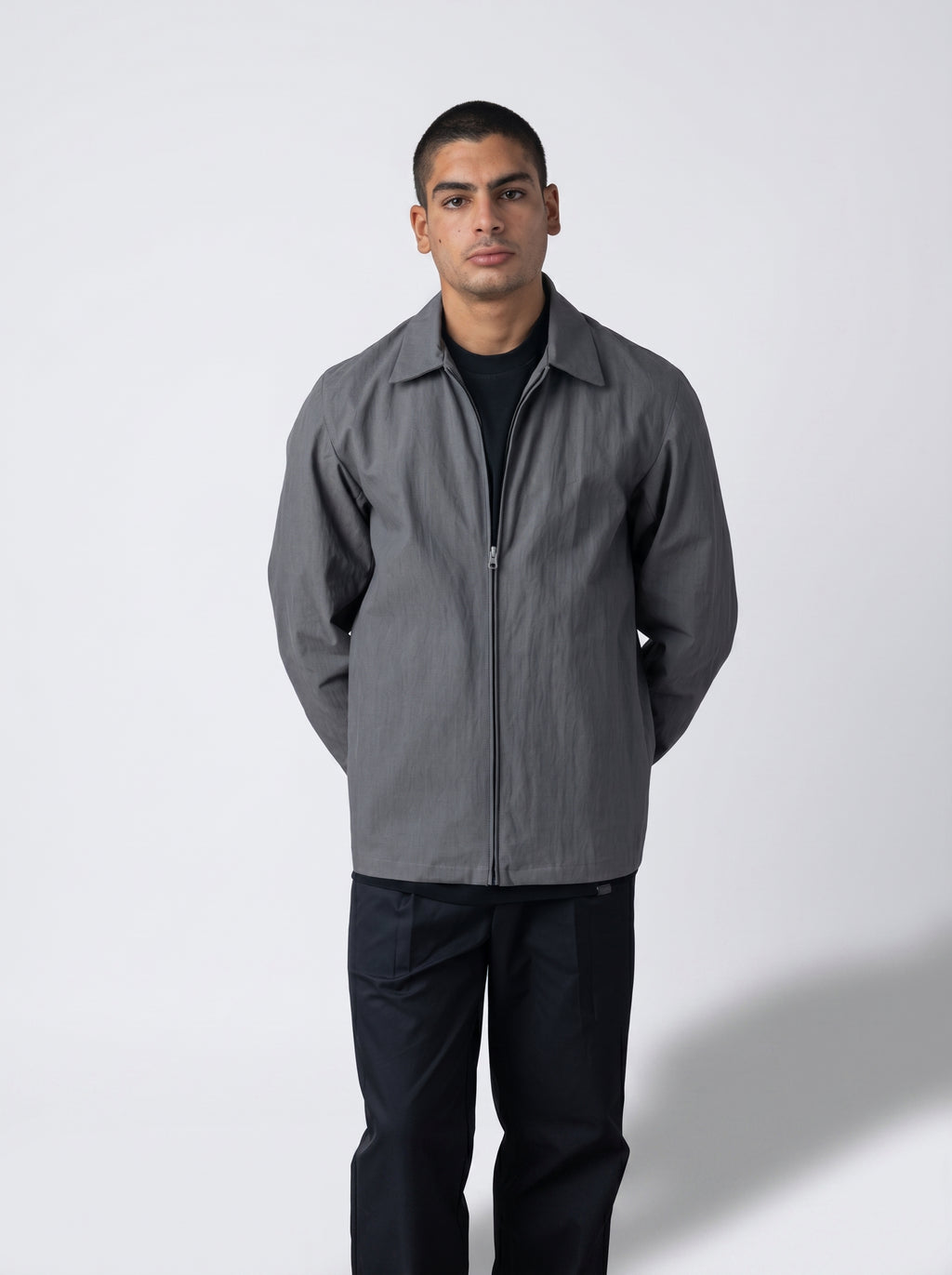 Signature Jacket in Grey