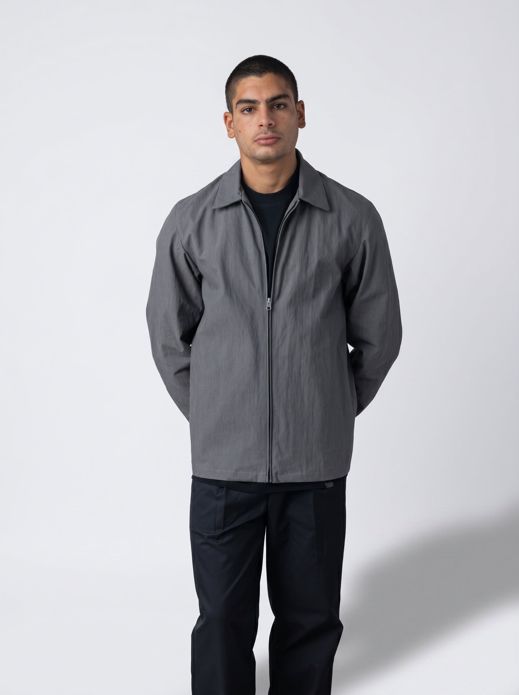 Signature Jacket in Grey
