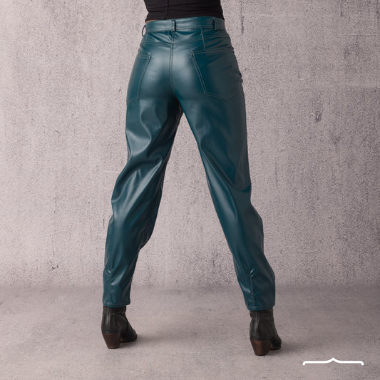 Leather pants in Green