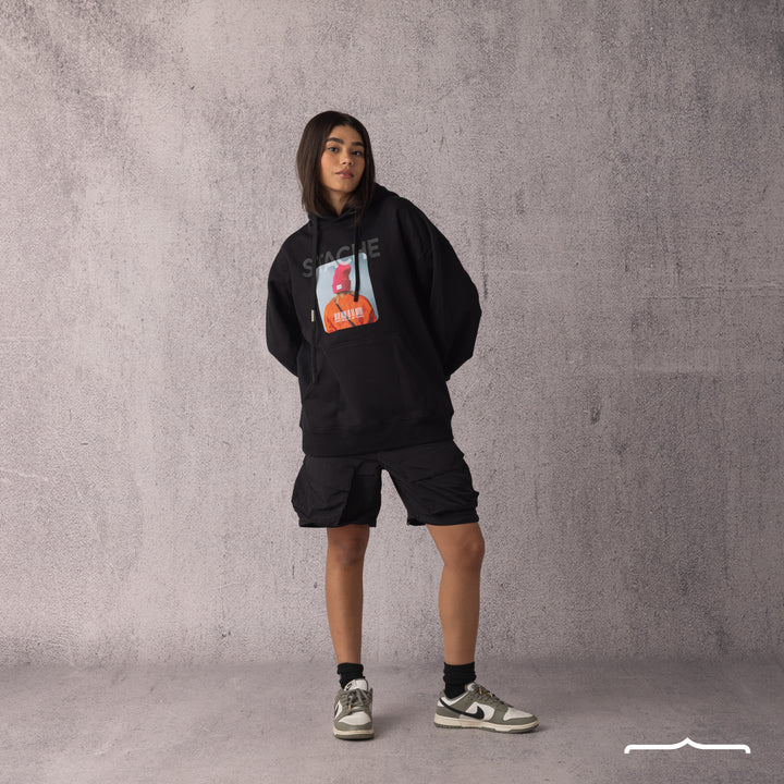 Don't Mess Up My Tempo Hoodie in Black