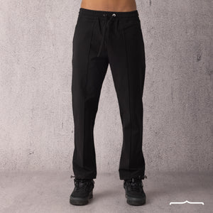 Drawstring sweatpants in Black