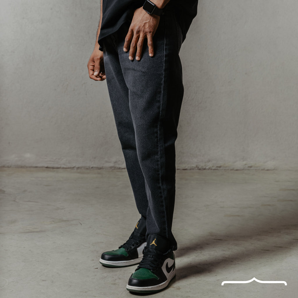 Oversize Jeans in Black