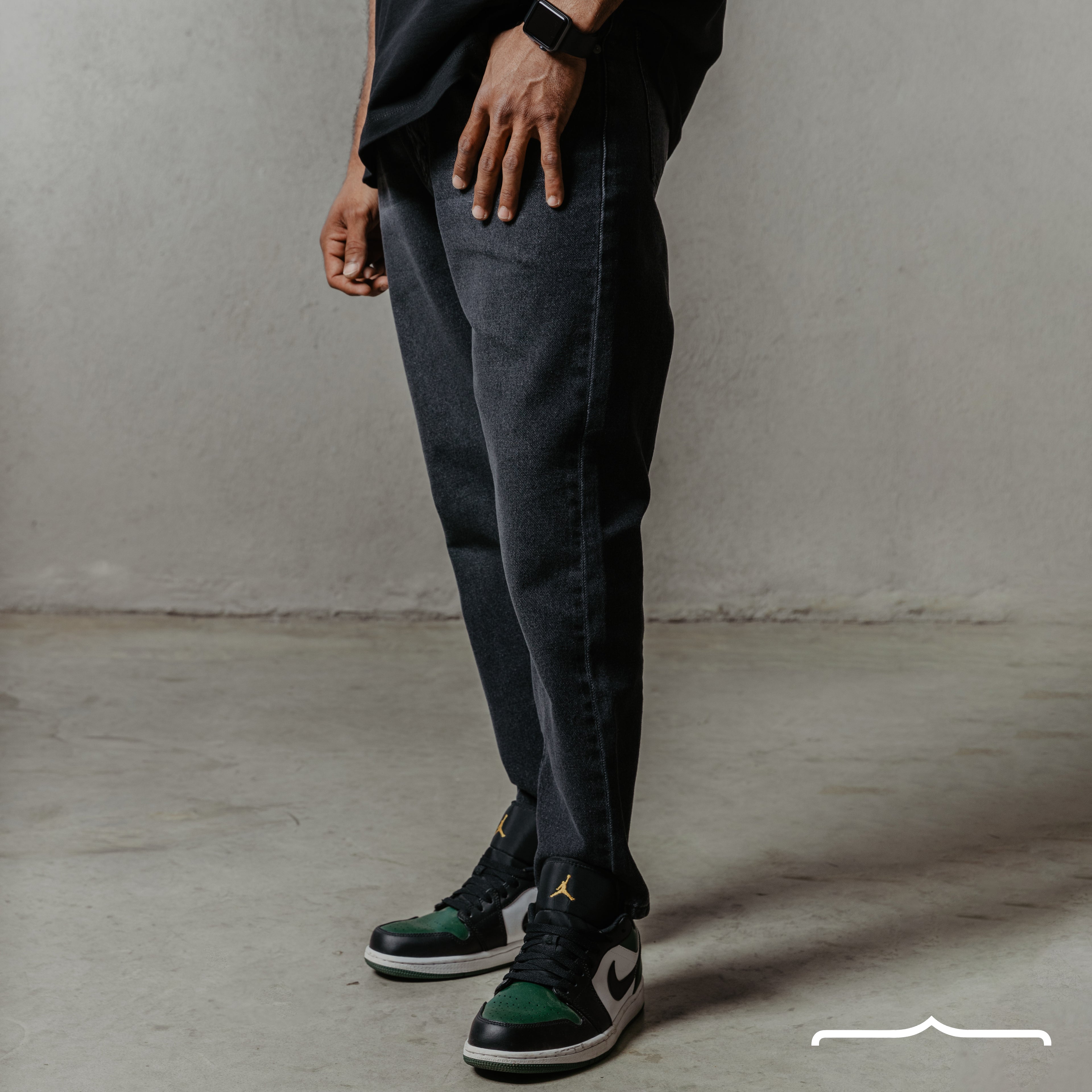 Oversize Jeans in Black