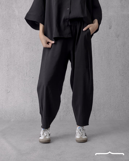 Boxy Flow Set in Black