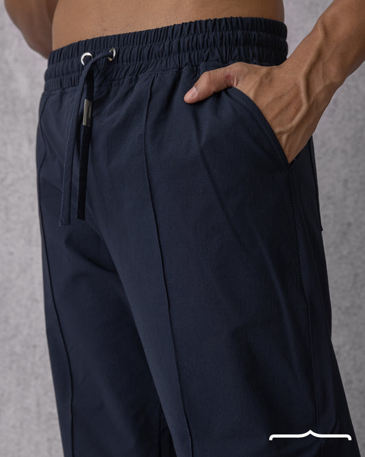 Drawstring sweatpants in Navy blue