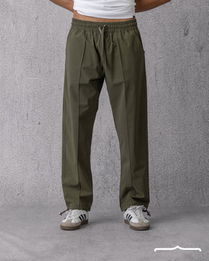 Drawstring sweatpants in Olive