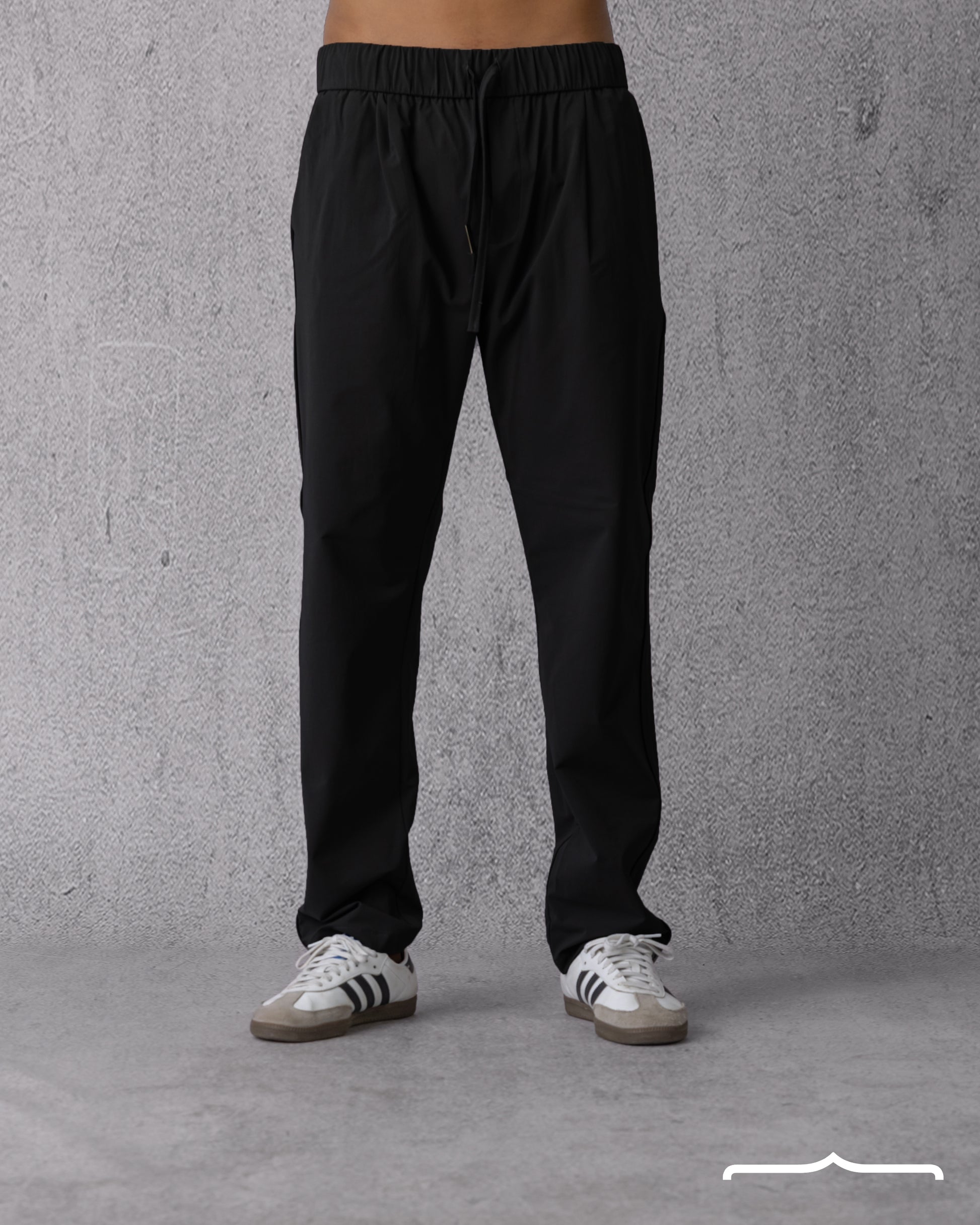Classic Fit Pants in Black