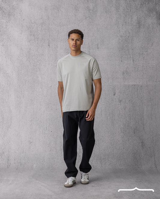 Raglan Rubber Icon in Regular Fit in Light Grey
