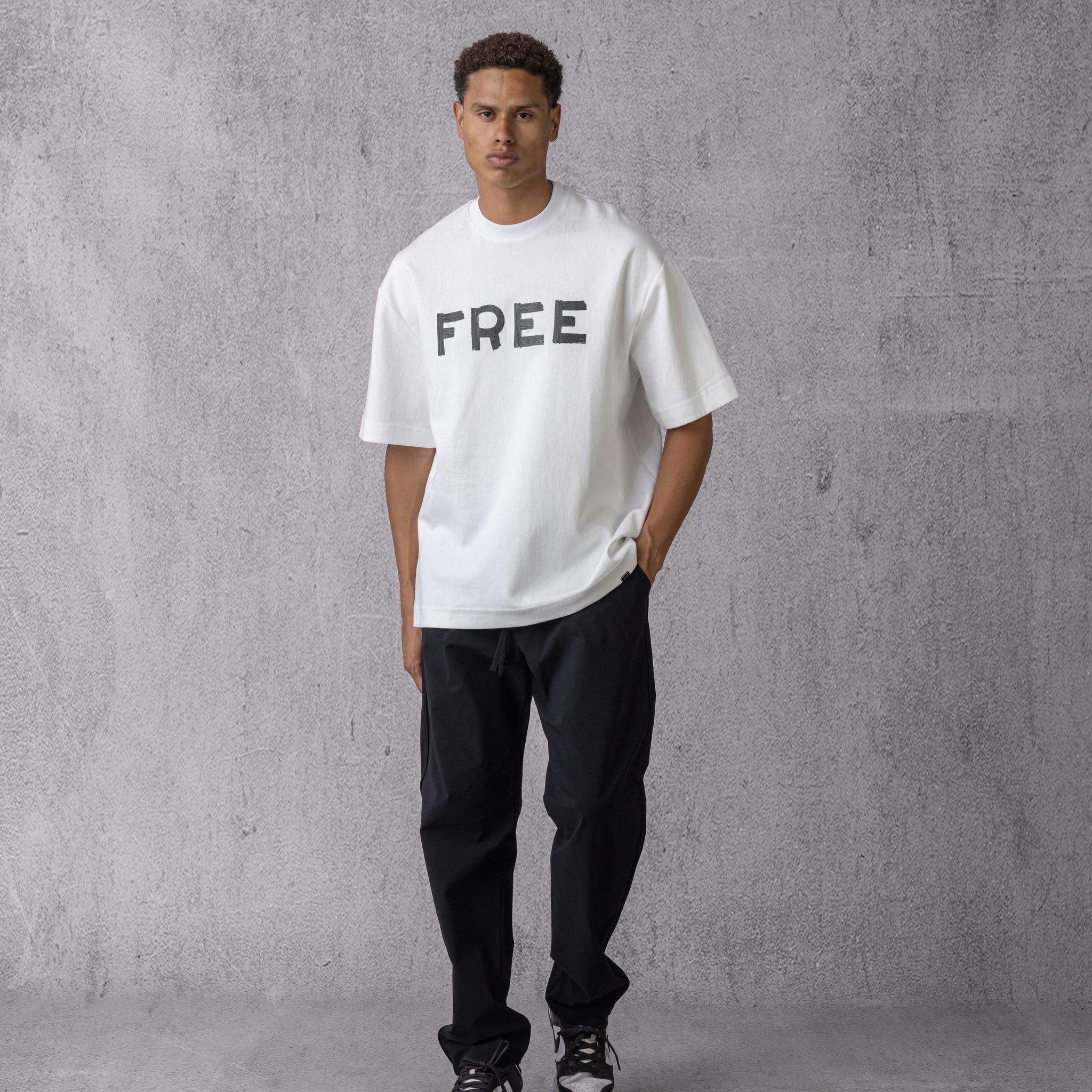 Free Oversized T-shirt in White