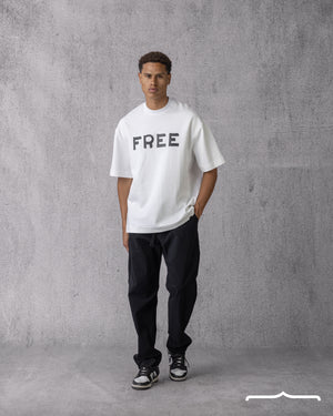 Free Oversized T-shirt in White