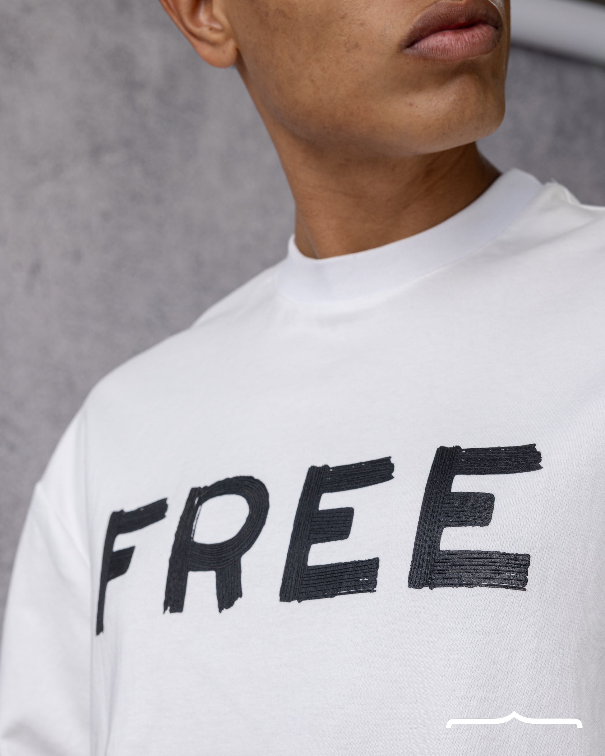Free Oversized T-shirt in White