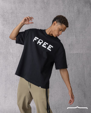 Free Oversized T-shirt in Black