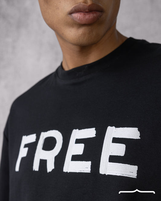 Free Oversized T-shirt in Black