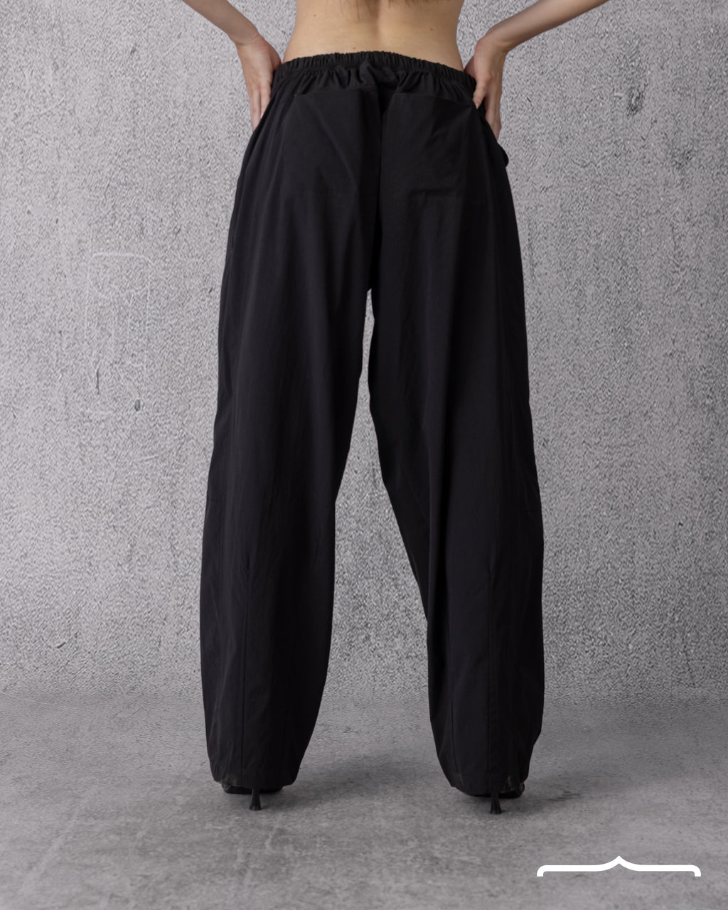 Wide pants in Black