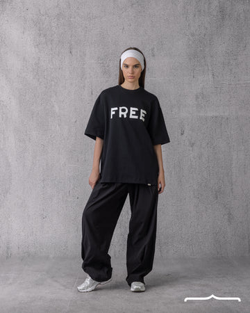 Free Oversized T-shirt in Black